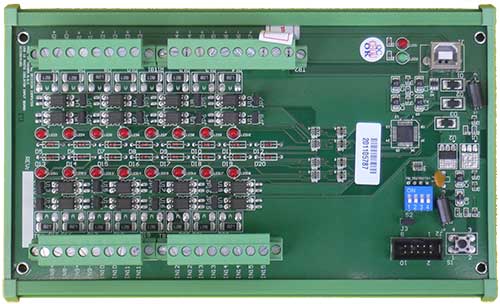 USB 16 Optoisolated Inputs